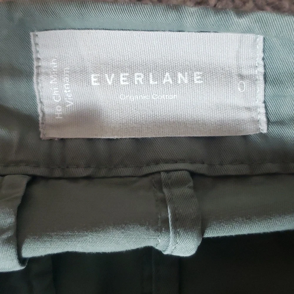 Everlane Easy Short Organic Cotton Size 0 Green